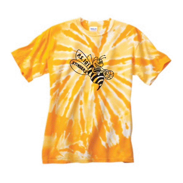 Gold Tie-Dye T-Shirt