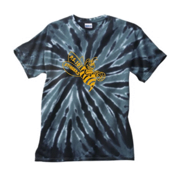 Black Tie-Dye T-Shirt