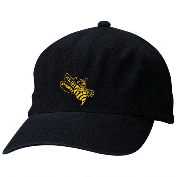 Black Baseball Cap - Bee