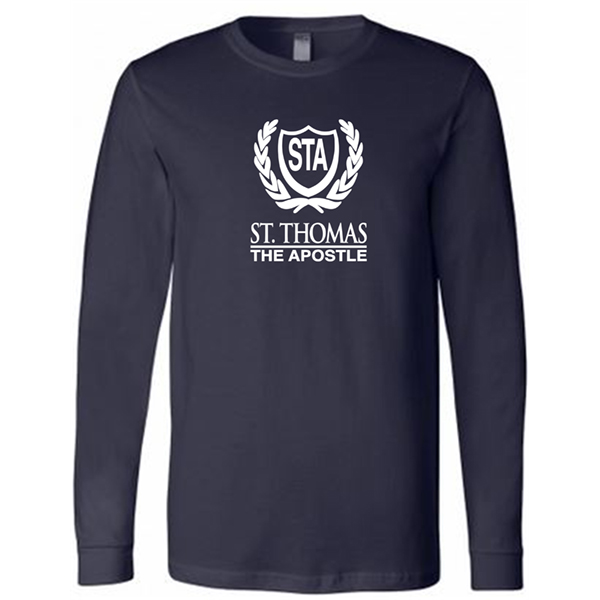 LONG-SLEEVE SHIRT NAVY