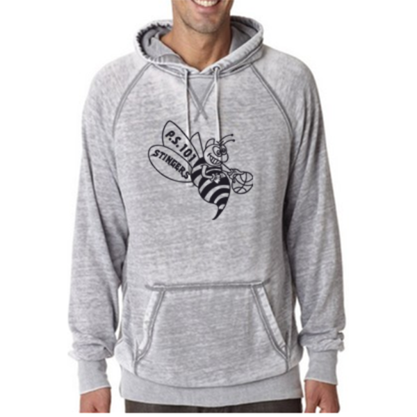 Cement Burnout Pullover Sweatshirt