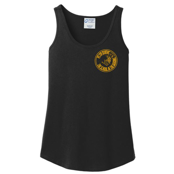 Black Tank Top - Circle ADULT ONLY