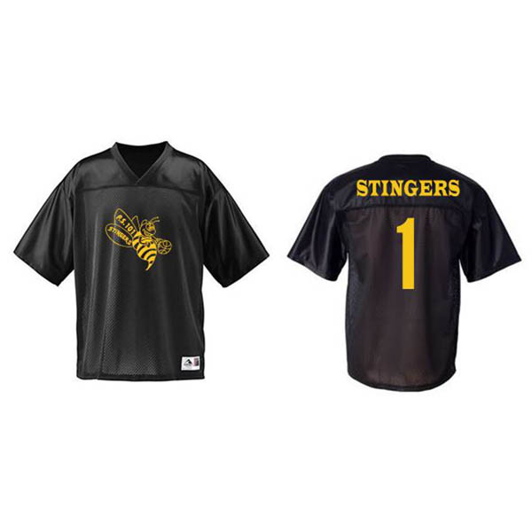 Black & Gold Football Jersey