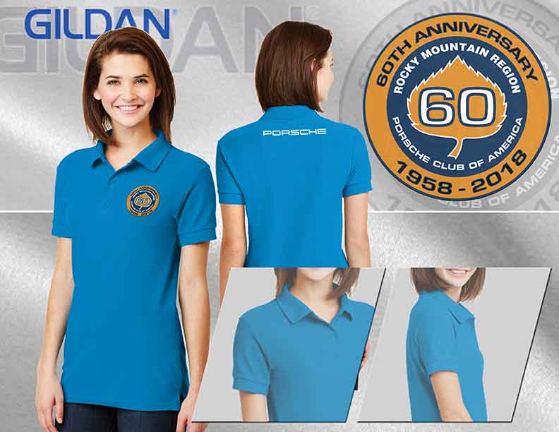 82800L  Gildan Ladies 6.6-Ounce 100% Double Pique Cotton Sport Shirt