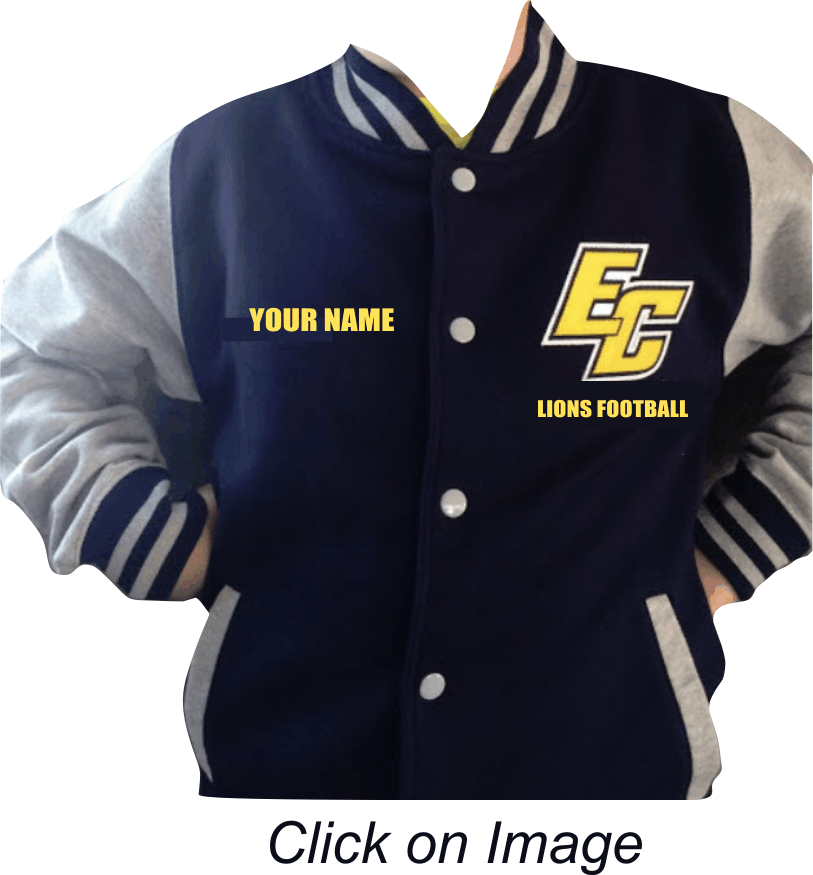 LIONS FOOTBALL JACKET with TACKLE-TWILL LOGO