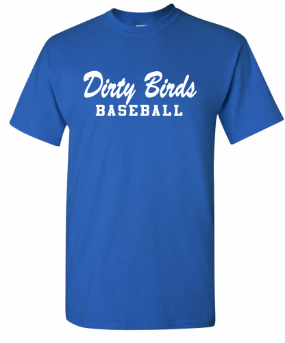 J)5000 Screen Print T-Shirt "DIRTY BIRDS" 