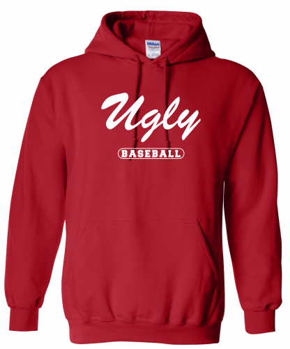 E)18500 Screen Print Sweatshirt "UGLY" 