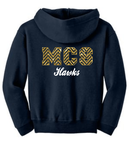 "18600" MCS Glitter Vinyl Sweatshirt (ADULT)