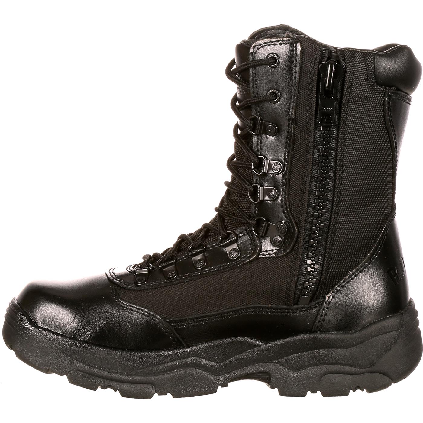 E2) 2173 Rocky Alpha Force 8" Zipper Water Boot