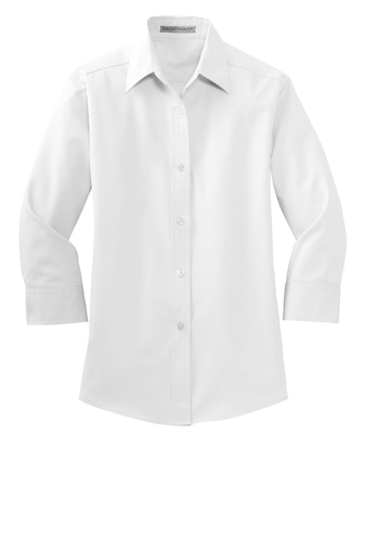 AA1) SM L612 Women Port Authority Ladies 3/4 Sleeve Easy Care Shirt