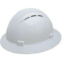 D4) FAM-19431 Americana Vent Full Brim Ratchet White
