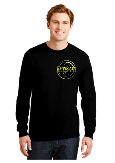 A7) Ephrata Martial Arts Youth Long Sleeve Logo Tee 