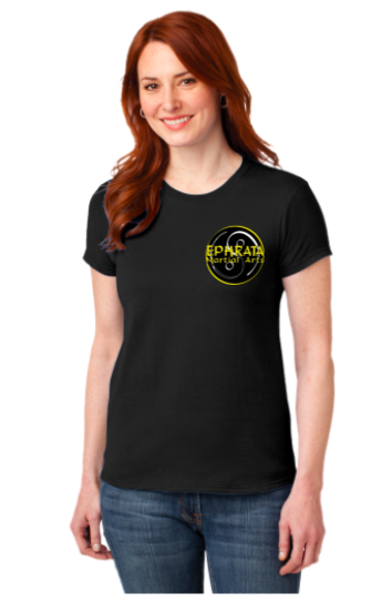 A5) Ephrata Martial Arts Ladies Short Sleeve Logo Tee