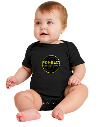 00) Ephrata Martial Arts infant Long Sleeve Baby Onsie