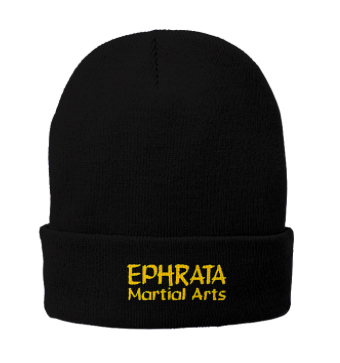 C2) Ephrata Martial Arts Fleece-Lined Knit Cap