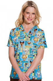 10) 4700 Ladies V Neck Top