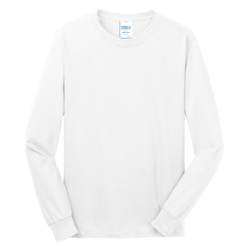 50) PC54LS Men's Long Sleeve Tshirt