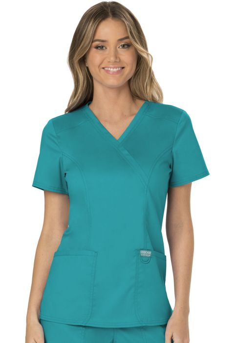 13) WW610 Mock Wrap Top