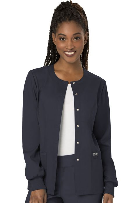 15) WW310 Snap Front Warm-Up Jacket