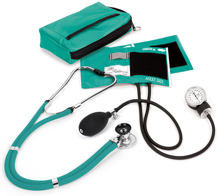 72) A2 Combo Stethoscope and Blood Pressure Kit with Case