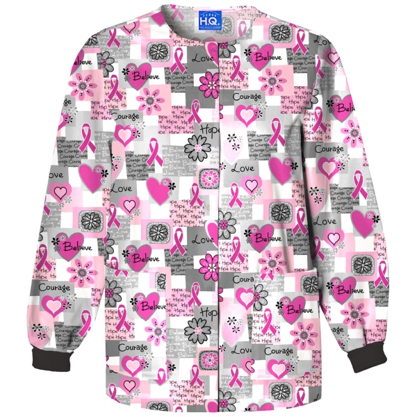 7 Women's Jewel Neck Print Jacket (CHE-4350)