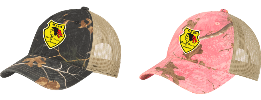 Maya Archers Camo Hats C929