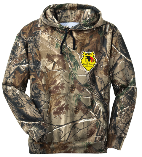 Maya Archers Unisex Camo Hoodie