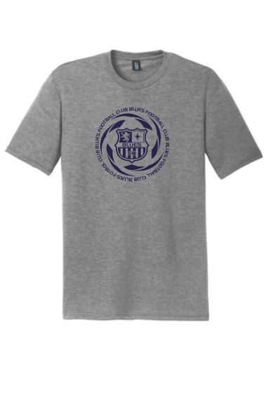 Men's Blues DM130 Basic Tee w/ logo