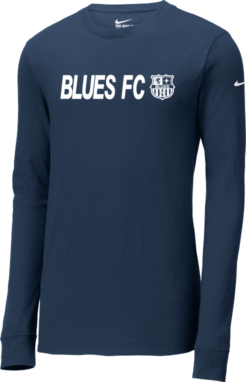 Men's Blues L/S Nike Tee NKBQ5232