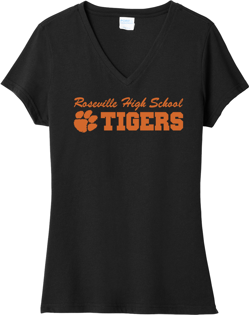 Ladies V-neck Tee LPC455V