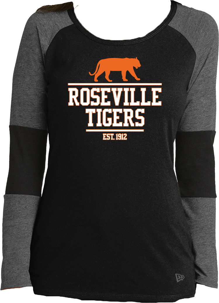 Ladies Long Sleeve Baseball Tee LNEA132