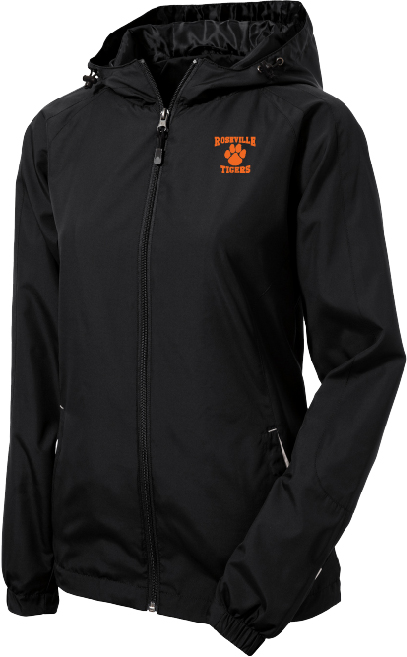 Ladies Windjacket LST76 w/ Embroidered logo