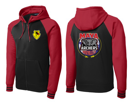 Maya Archers Men's Zip Up Sweatshirts
