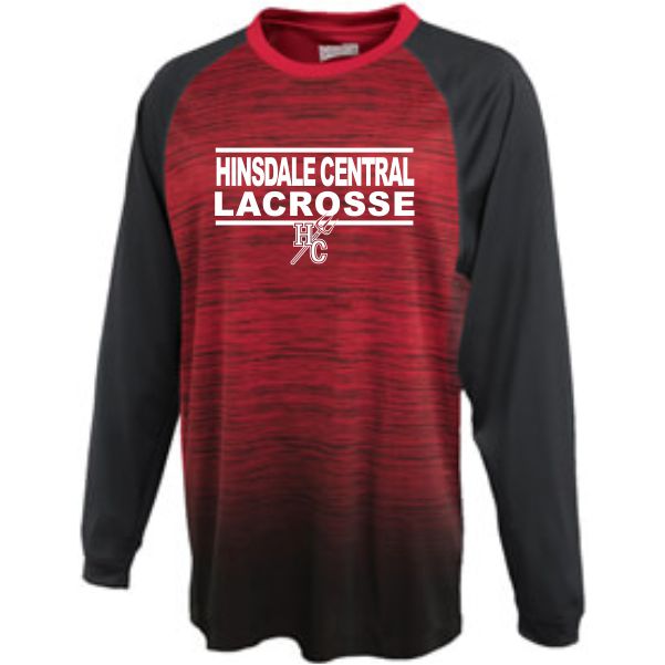 J-Screen Printed Men's Performance Long Sleeve Shirt