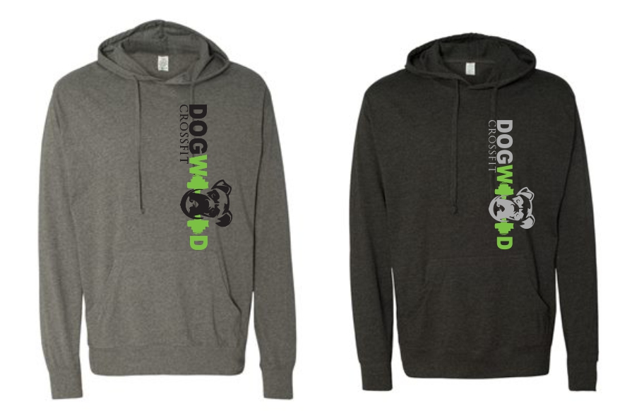 Unisex Lightweight Hooded Long Sleeve Pullover T-Shirt