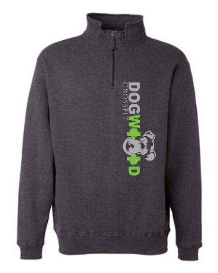Unisex Heavyweight Quarter Zip Fleece Sweatshirt