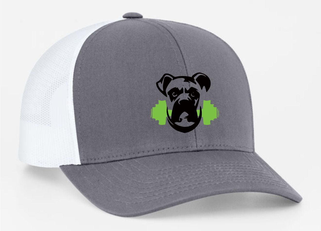 Baseball Hat Grey/White