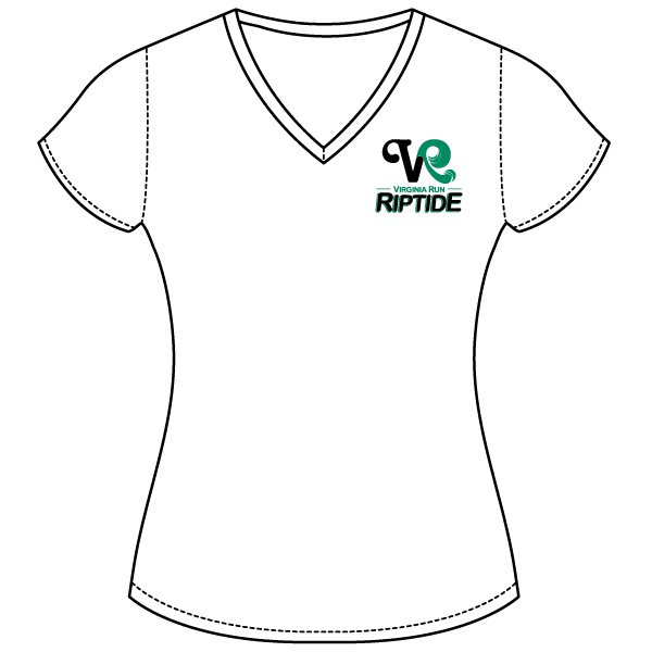 16 - 3507 Ladies V-Neck Cotton Short Sleeve Tee - High quality cotton shirt!