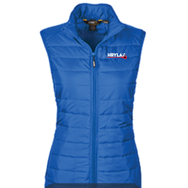 23 - CE702W Ash City - Core 365 Ladies' Prevail Packable Puffer Vest 