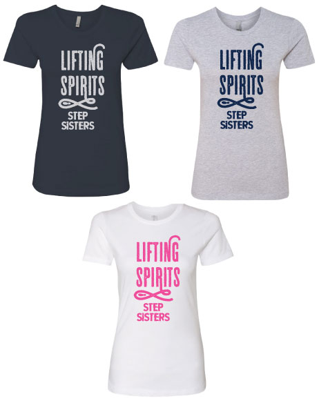 01 - Lifting Spirits - 3900 Next Level LADIES Tee