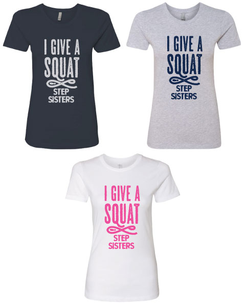 07 - I Give A Squat - 3900 Next Level LADIES Tee