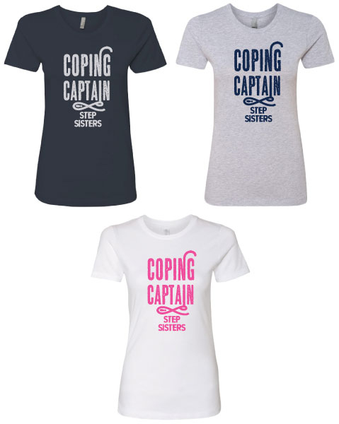 10 - Coping Captain - 3900 Next Level LADIES Tee