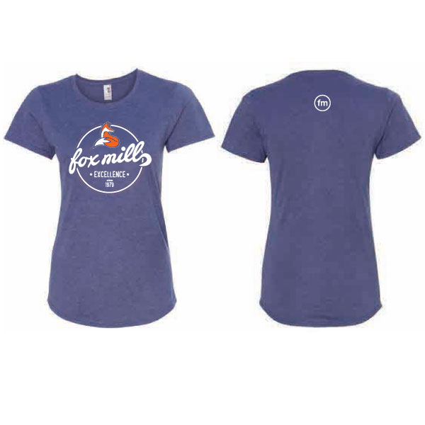 07 - 6750L Anvil - Women's Triblend Scoopneck Tee