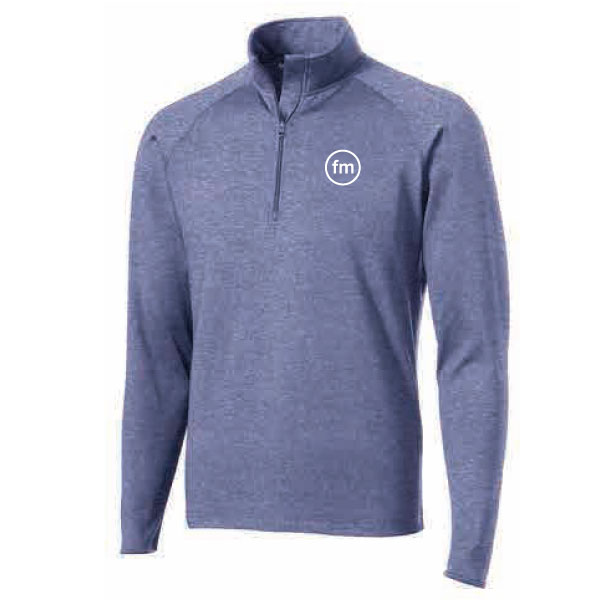 09 - ST850 Mens Sport-Tek Sport-Wick Stretch 1/2-Zip Pullover