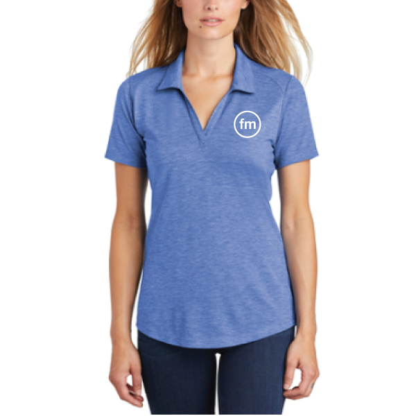 27 - LST405 Sport-Tek Ladies PosiCharge Tri-Blend Wicking Polo