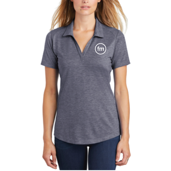 28 - LST405 Sport-Tek Ladies PosiCharge Tri-Blend Wicking Polo