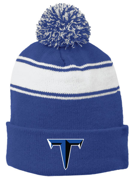 16 - STC28 Sport-Tek Pom Beanie