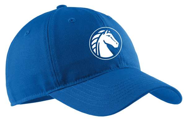 12 - Embroidered Port & Company Soft Brushed Canvas Cap