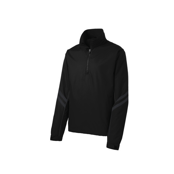 11 Black Quarter Zip Pullover