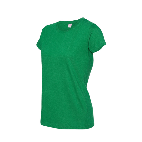 04 Green Printed Ladies Tee